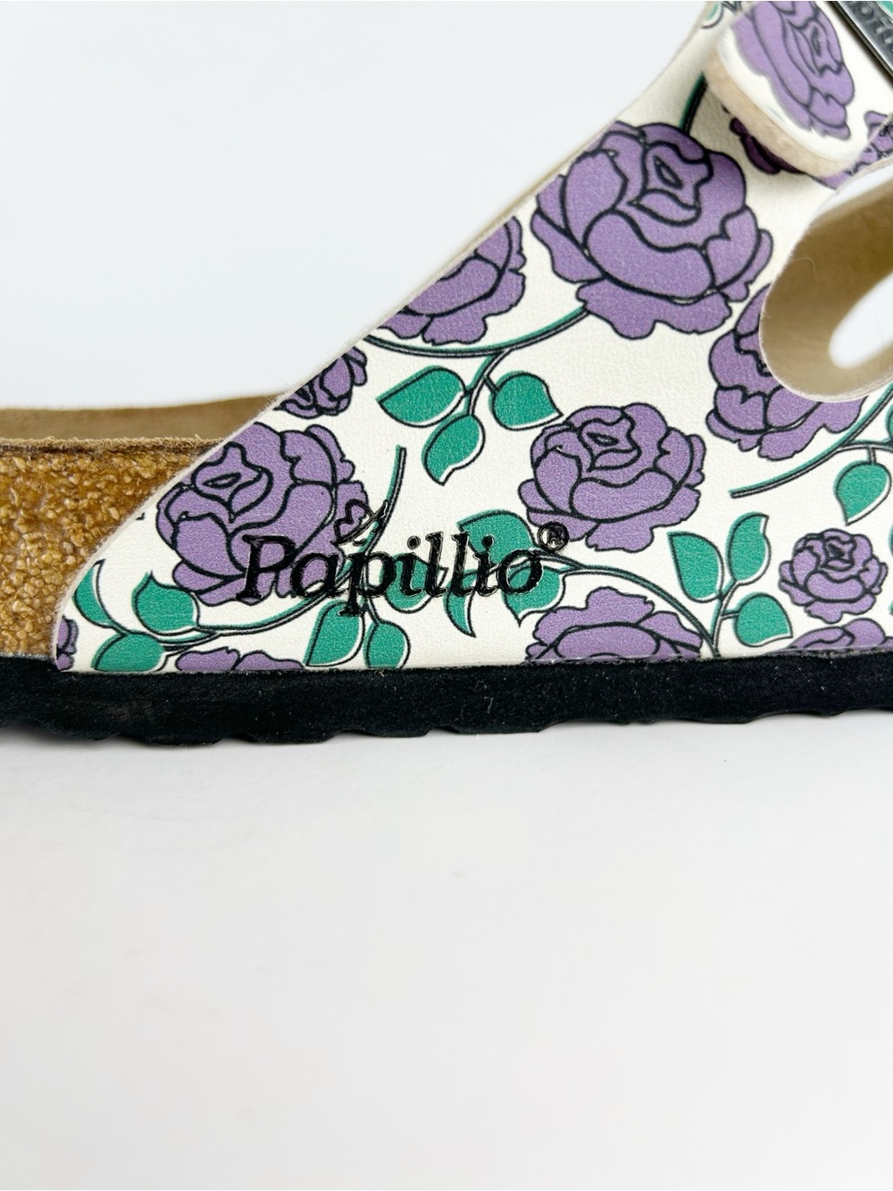 Birkenstock Papillio Florida Purple Rose Birko-Flor Three Strap Sandal EU 41 - Picture 9 of 13